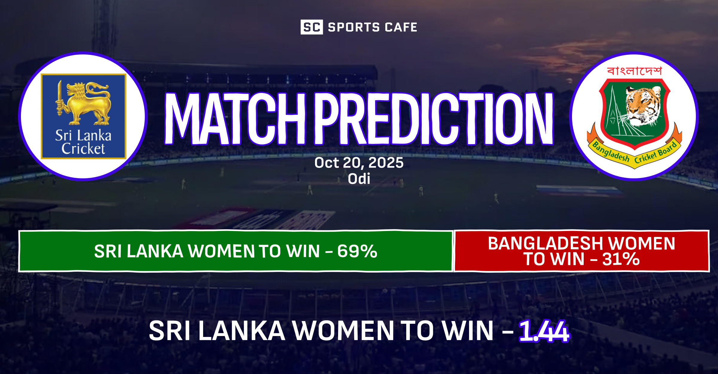 Sri Lanka Women vs Bangladesh Women